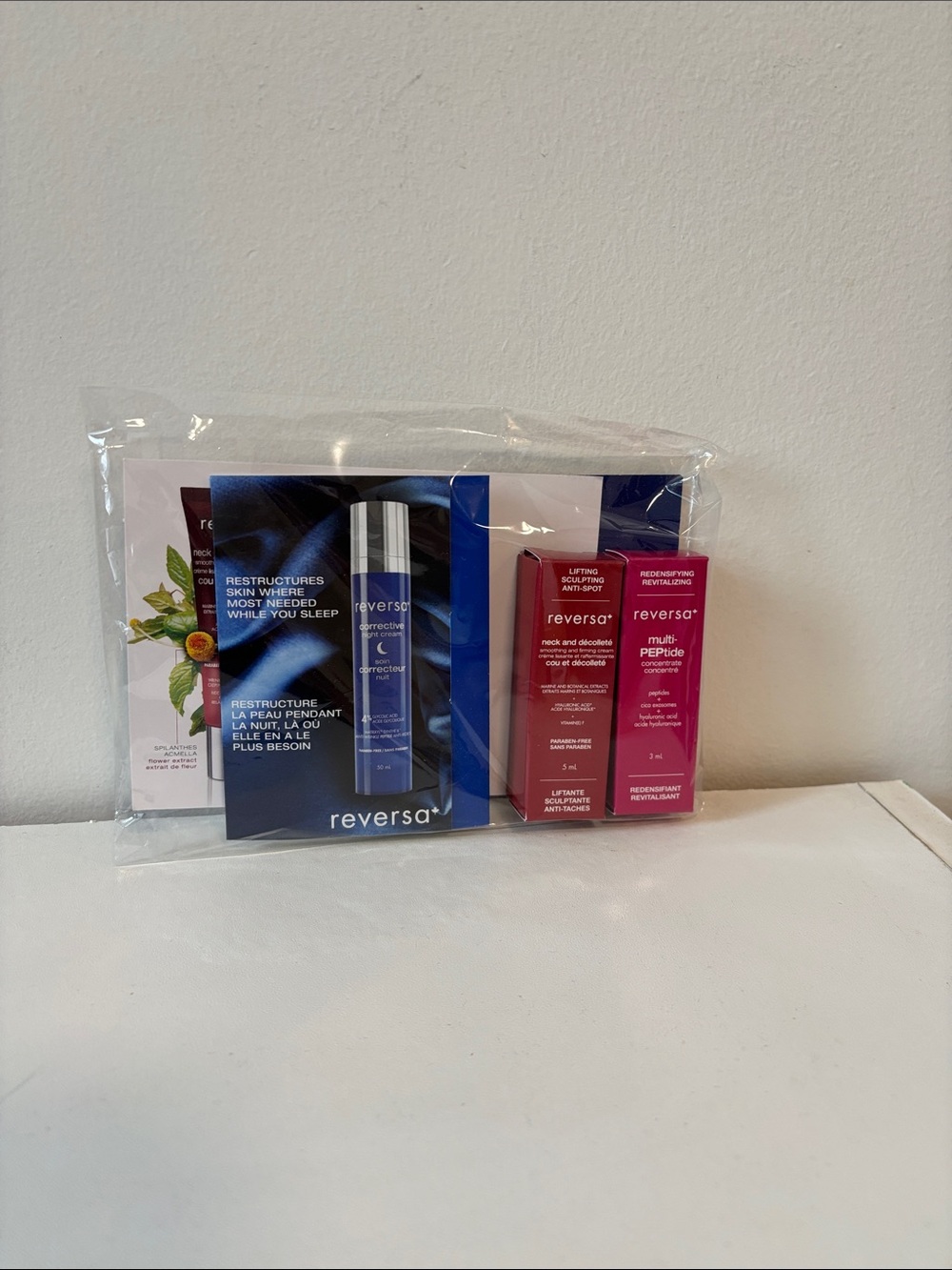 Reversa Women's Skincare Primer Set - Pink & Blue